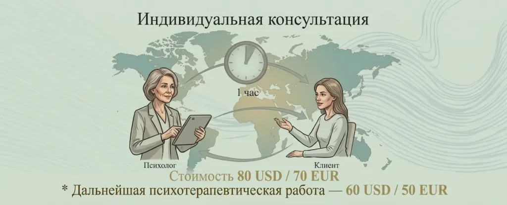 Home Индивидуальная консультация - психолог онлайн